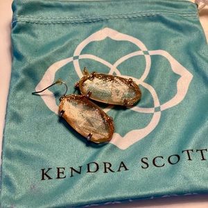 Kendra Scott Gold Dusted Earrings